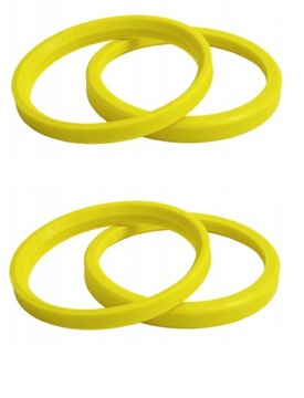4x PIERŚCIENIE CENTRUJĄCE DO FELG 76,1 na 65,1 mm