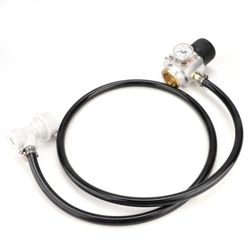 0-90PSI CO2 Mini Regulator gazu 5/16in Montaż