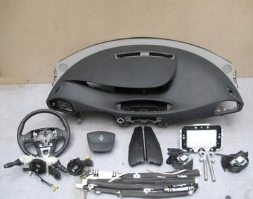 AIRBAG ULOŽENÍ ZÁVĚS SEDADLA RENAULT SCENIC III