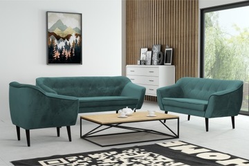 ZESTAW SOF SKANDYNAWSKICH SOFA 3 2 1 NOWOŚĆ KOLORY