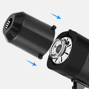Профессиональная студийная лампа Neewer S101-300W PRO с триггером 2,4G