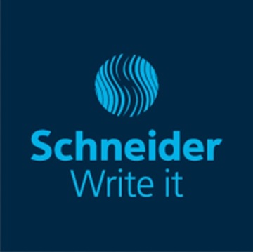 Набор чернил Schneider, конвертер 4 цветов, микс