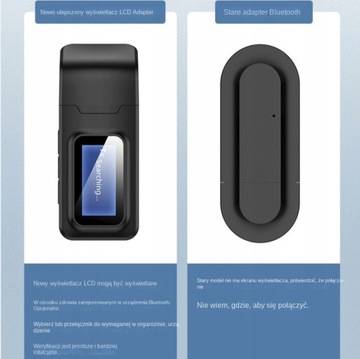 Bluetooth-адаптер с ЖК-экраном Bluetooth-передатчик 5.0