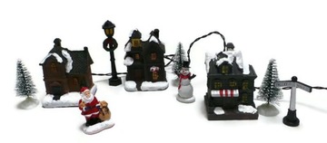 ŚWIĄTECZNA WIOSKA Miasteczko świąteczne LED