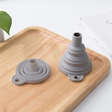 СКЛАДНАЯ СИЛИКОНОВАЯ КУХОННАЯ ВОРОНКА, ГАРМОНИКА