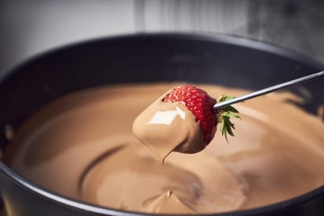 PRAKTYCZNY ZESTAW DO FONDUE DLA 8 OSÓB NIERDZEWNY