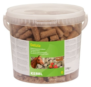Smakołyki dla konia Delizia Classic truskawka 3 kg
