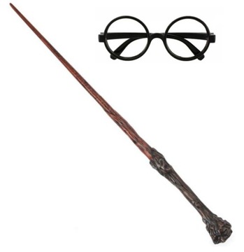 RÓŻDŻKA 44cm OKULARY STRÓJ HARRY POTTER