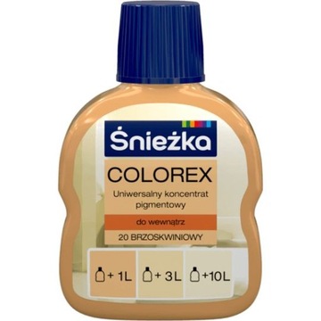 ŚNIEŻKA COLOREX BRZOSKWINIOWY 100ml