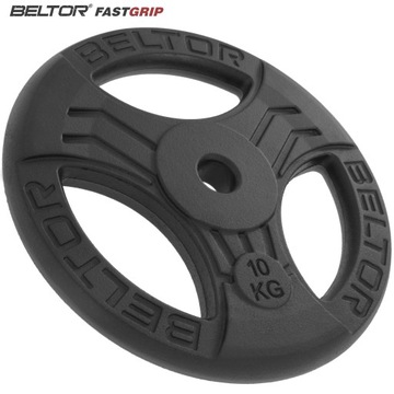 BELTOR ZESTAW KULTURYSTYCZNY 40KG OBCIĄŻENIE ŻELIWNE KIEROWNICA 51,5MM