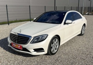 Mercedes Klasa S W222 Limuzyna 500 456KM 2017 Mercedes-Benz Klasa S S500 4.7 Benz 455 KM 2017r 136.000 km Warszawa, zdjęcie 2