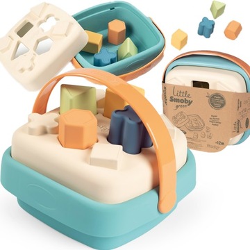 SMOBY LITTLE GREEN UKŁADANKA MONTESSORI BIOPLASTIK