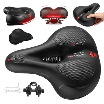 СЕДЛО ДЛЯ СПОРТИВНОГО ВЕЛОСИПЕДА УДОБНОЕ МЯГКОЕ СЕДЛО АНТИШОКОВАЯ ВЕНТИЛЯЦИЯ