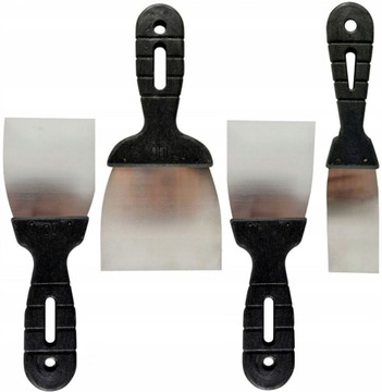 OLEJNIK ZESTAW 4 SZPACHELEK MALARSKICH: 40-100MM