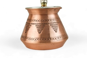 Турецкий медный кофейник, матовый, 600мл