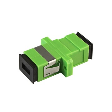 Adapter światłowodowy SC/APC ZIELONY