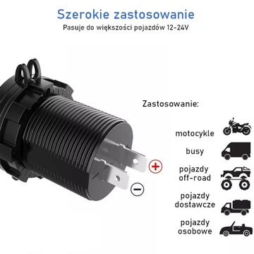 QC3.0 USB-разъем Зарядное устройство для МОТОМОБИЛЯ