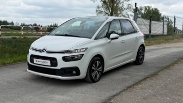 Citroen C4 Picasso II Picasso Facelifting 1.6 BlueHDi 120KM 2018 Citroen C4 Picasso Raty 1.6 tdci Tablet Klimatronic Zarej w PL Led Gwaran, zdjęcie 3