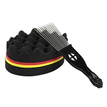 Губка для волос Щетка для волос Волна Губка для волос с большим отверстием