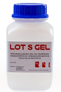 Żel do trawienia stali nierdzewnej Inform Lot S Gel 2 kg