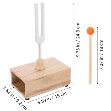 SOUNDBAR KAMEROWY REZONATOR GŁOŚNIKA JOGI PAULOWNIA STOP ALUMINIUM
