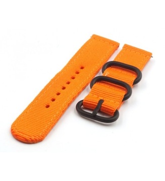 Gruby pasek do zegarka nylonowy TZ-07.026 18 mm
