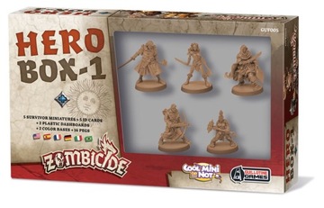 Gra planszowa Zombicide: Black Plague - Hero Box-1 Portal