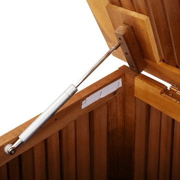 Деревянный садовый ящик из массива акации 200х80х75 см.