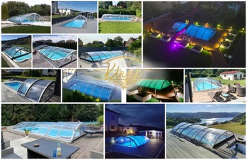 KLASIK БАССЕЙН КРЫША 8,50x3,95x1,25 м ПРЕМИУМ