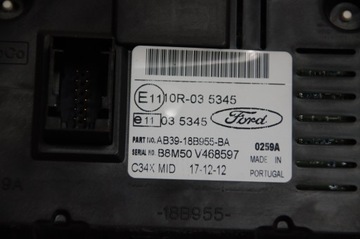 DISPLEJ PANEL AB39-18B955-BA FORD RANGER V