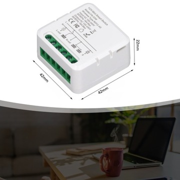 STEROWNIK MODUŁ DO OŚWIETLENIA LED DOPUSZKOWY MINI WYMIARY WIFI TUYA 230V