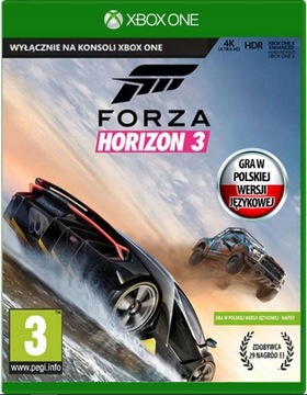 XBOXONE FORZA HORIZON 3 III + БЕСПЛАТНО / НОВЫЙ / PL