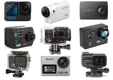 Uchwyt naklejka obrotowy na kask 360° do kamery GOPRO SJ Cam DJI Insta Sony