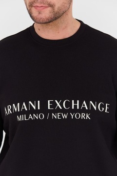 ARMANI EXCHANGE Czarna bluza M