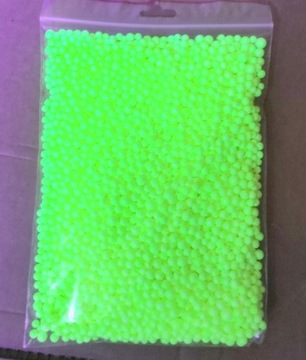 РАЗНОЦВЕТНЫЕ ШАРИКИ ПЕНОСТРОЕНИЯ ДЛЯ СКЛЕИВАНИЯ СКРАПБУКИНГА ФИ.2-5мм 0,5 ЛИТРА