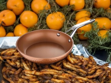 Patelnia oringen 28CM z powłoka tytanową miedziana