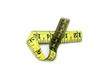 Miara krawiecka 150 cm podziałka calowa+ metryczna