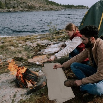 KOC OGNIOODPORNY IZOLACJA CIEPLNA DYWAN ZEWNĘTRZNY ANTYOGNIOWY ZIMOWY