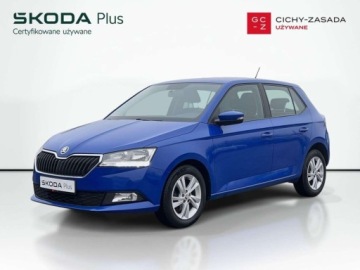 Skoda Fabia III Hatchback Facelifting 1.0 TSI 95KM 2020 Skoda Fabia 1.0TSI 95KM Ambition SalonPL Bluetooth Czujniki FV23 Benzyna