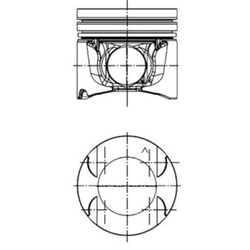 KOLBENSCHMIDT 40262600 PÍST