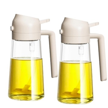 OPRYSKIWACZ DO OLEJU, OSZCZĘDNOŚĆ OLEJU, DO GRILLOWANIA, SAŁATEK, 470 ML