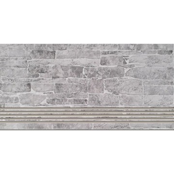 PŁYTKI GRES stopnica KAMET szare mat 30x60
