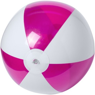 PIŁKA PLAŻOWA dmuchana 28cm DWUKOLOROWA 6-panelowa
