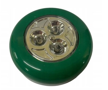 LAMPKA 3x LED SAMOPRZYLEPNA NA BATERIE DOTYKOWA