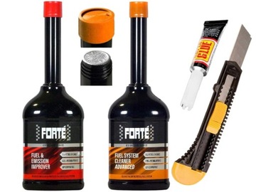 FORTE 01-3 do benzyny, czyszczenie wtrysków, pierścieni, GPF, EGR, Lambda