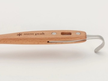 Большая кухонная вилка Snow Peak, бук.