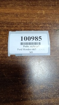 FORD MONDEO MK3 KOMBI ZVEDÁK OKNO LEVÝ PŘEDNÍ