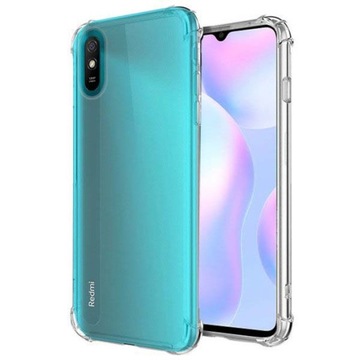 ETUI ANTI-SHOCK DO XIAOMI REDMI 9A CASE BEZBARWNE