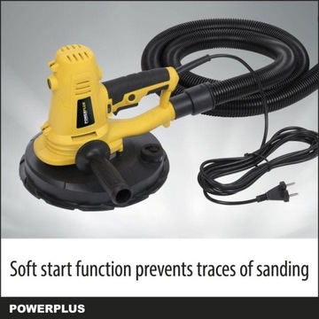Шлифовальная машина для гипса Powerplus POWX0478, 1220 Вт — точное шлифование