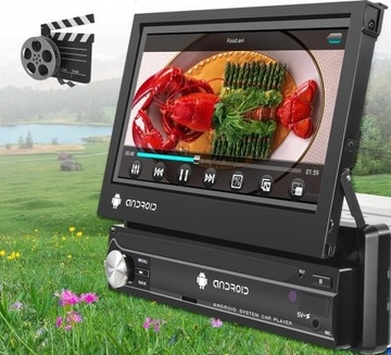 RADIO SAMOCHODOWE 1 DIN ANDROID GPS USB WIFI DAB